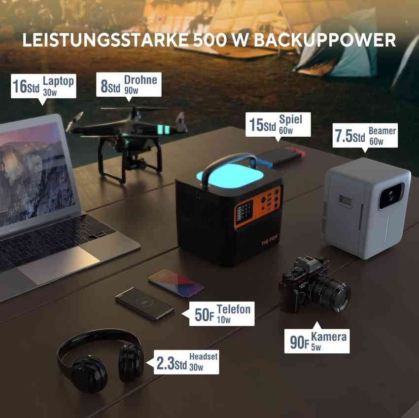 پاور استیشن تیگ فاکس مدل T500 — تصویر ۴